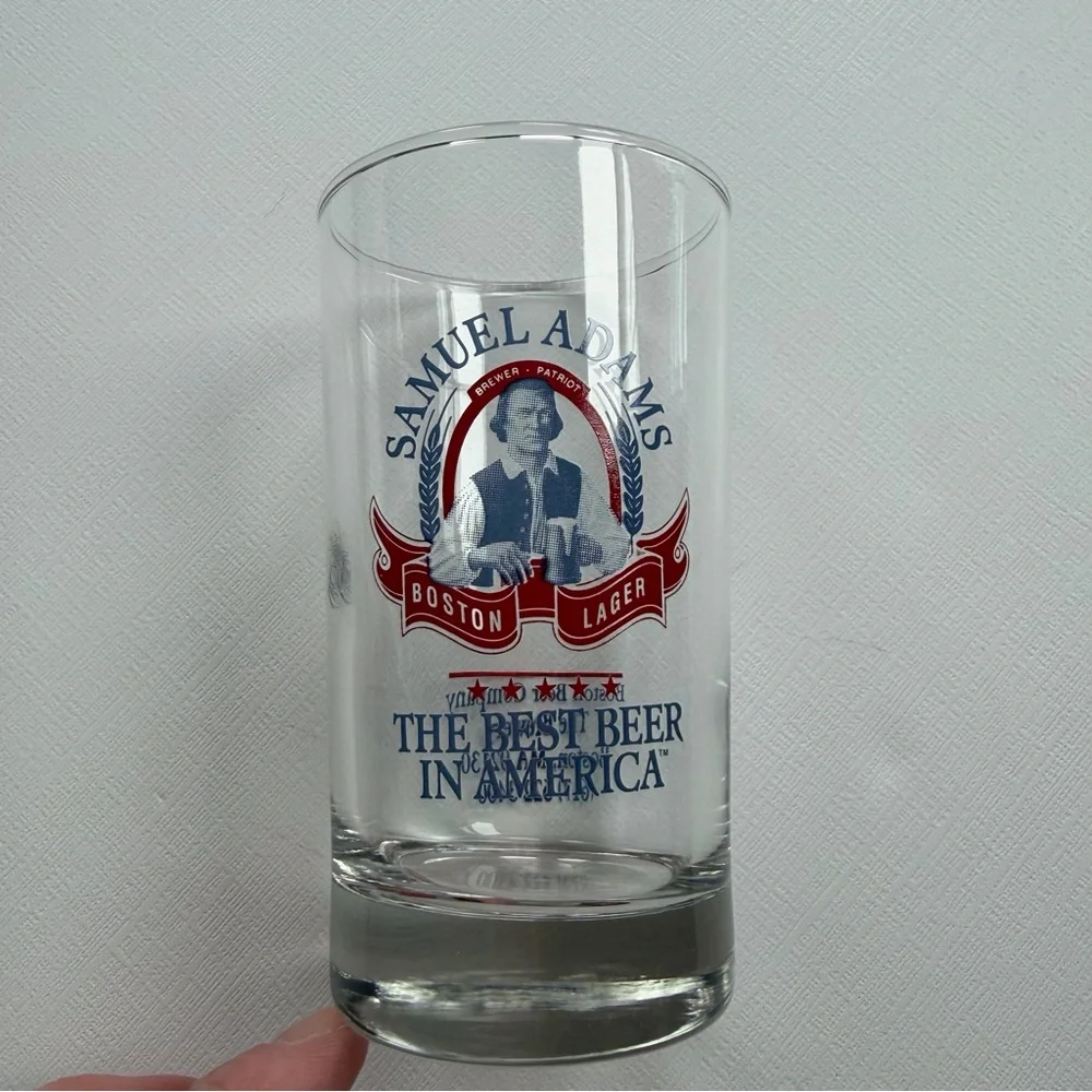 VTG‎ Samuel Adams Boston Lager sensory beer pounder pint glass